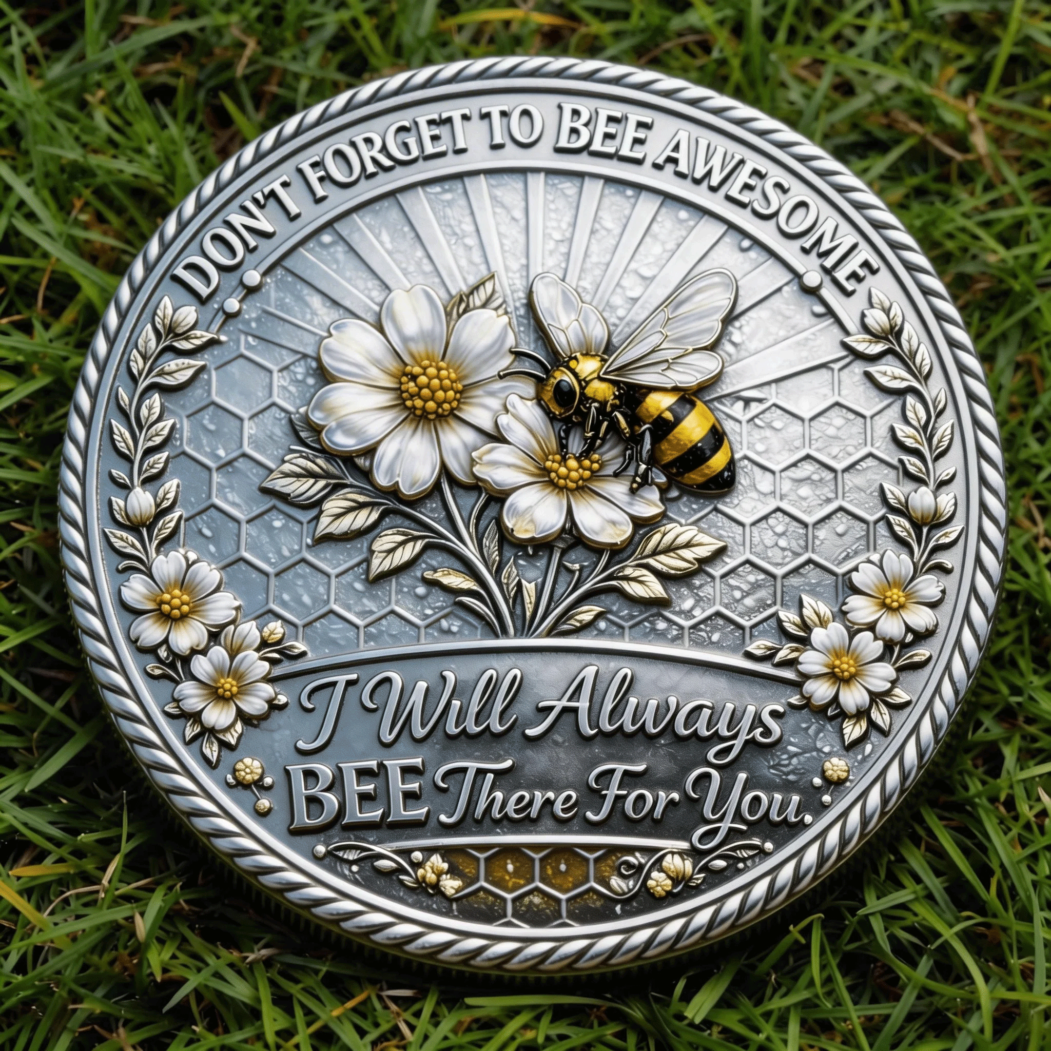 Beelieve in Yourself Inspirational Coin