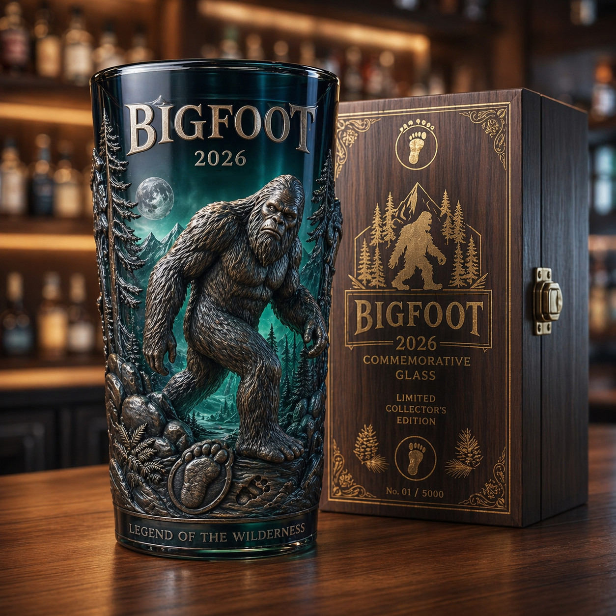 Bigfoot 2026 Collector's Glass