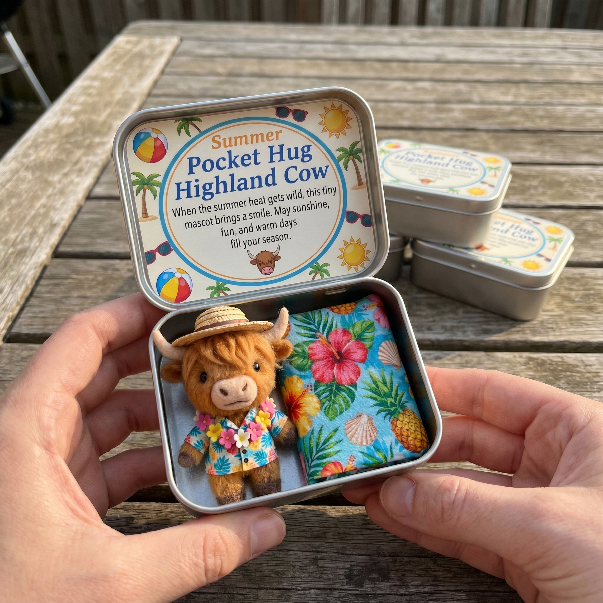 Pocket Hug Highland Cow Gift Set – A Little Hug You Can Carry Anywhere 💛