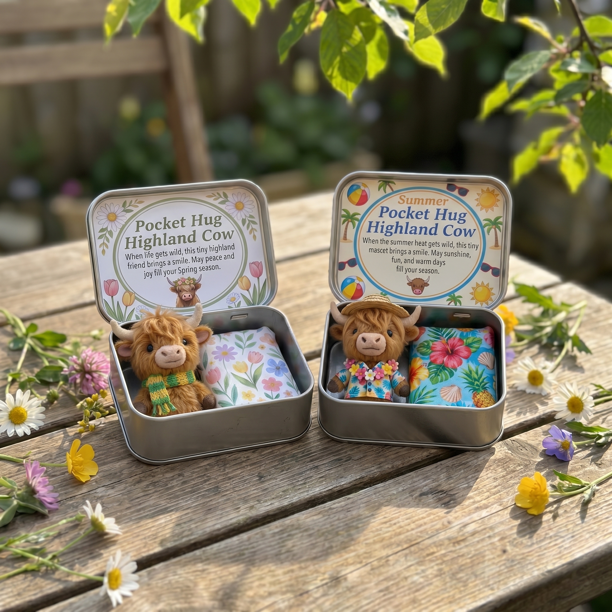 Pocket Hug Highland Cow Gift Set – A Little Hug You Can Carry Anywhere 💛