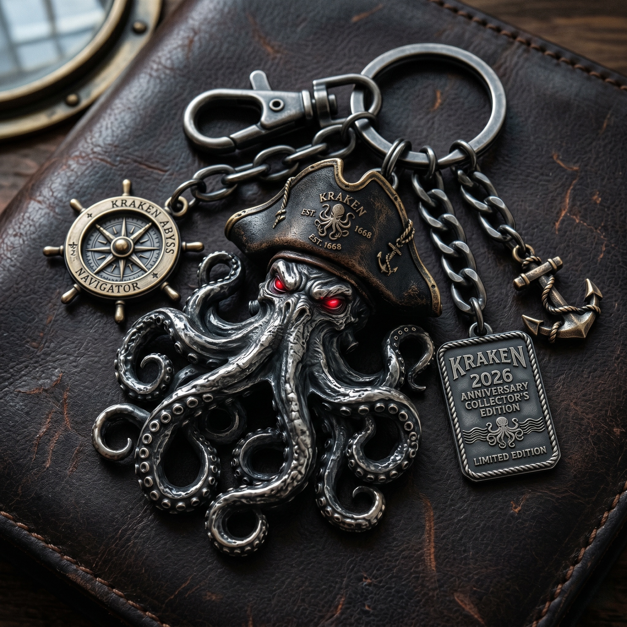 ⚓Kraken Abyss King Collector Edition Keychain
