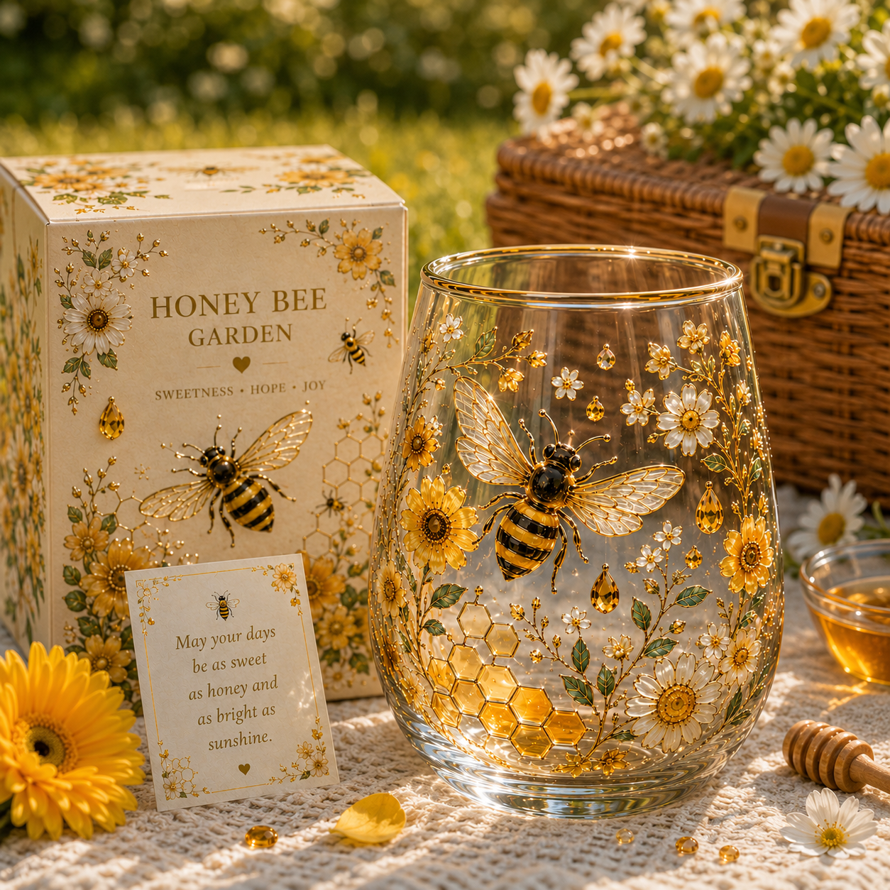 Highland Cow Glass Cup – Cozy Country Charm in Every Sip