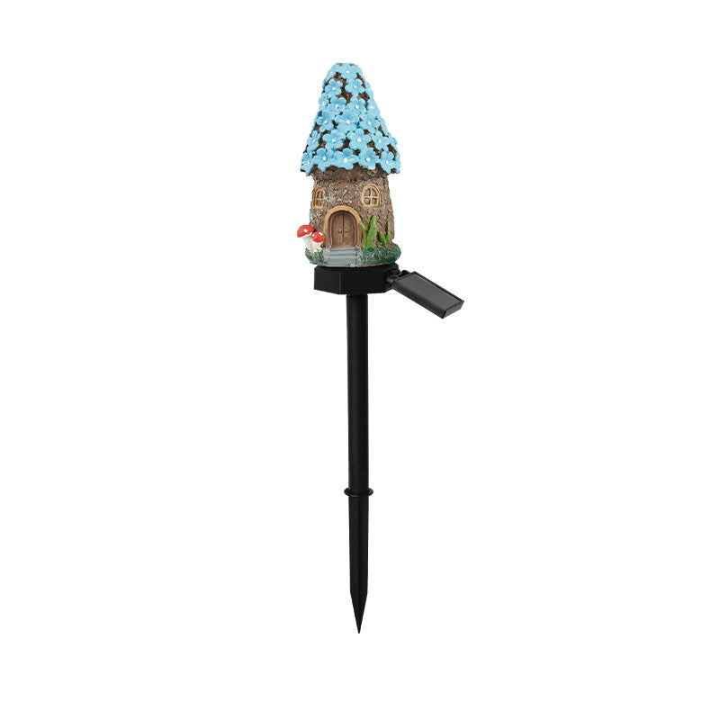 🍄Solar Fairy-Tale Mushroom Cottage Garden Light