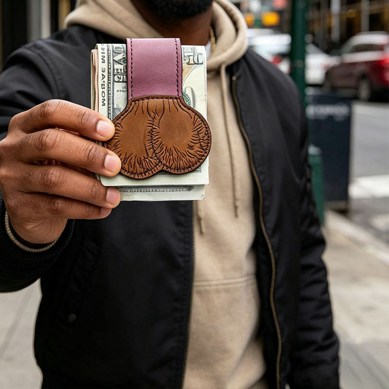 Fun Quirky Leather Wallet