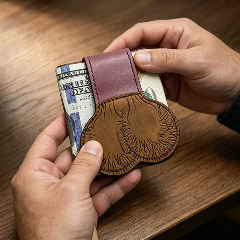 Fun Quirky Leather Wallet
