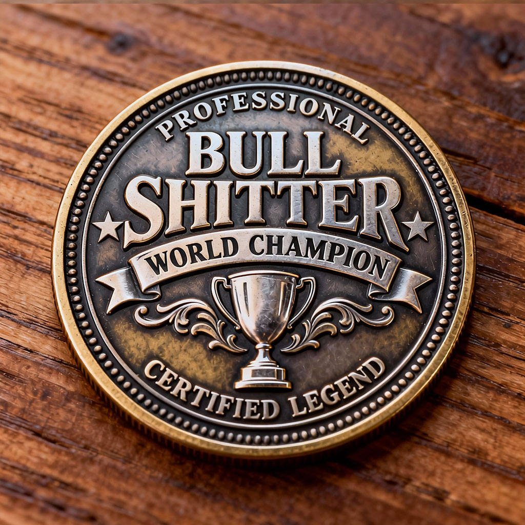 😄🏆Professional Bull Shitter Coin — World Champion Edition