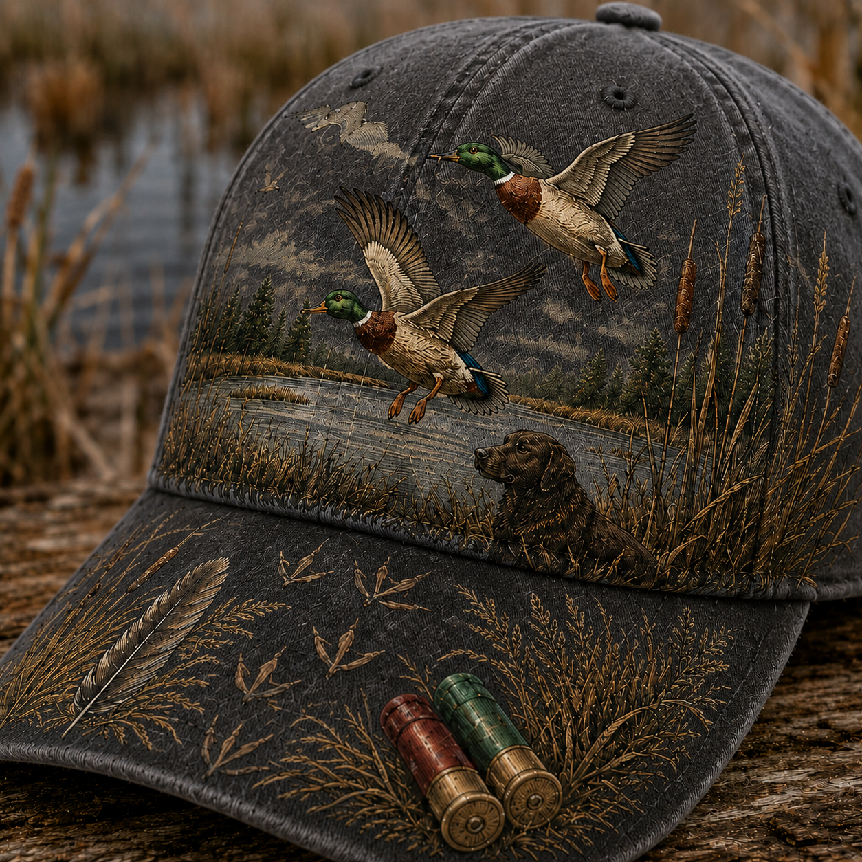 🦆DUCK HUNTING WILD & READY HAT