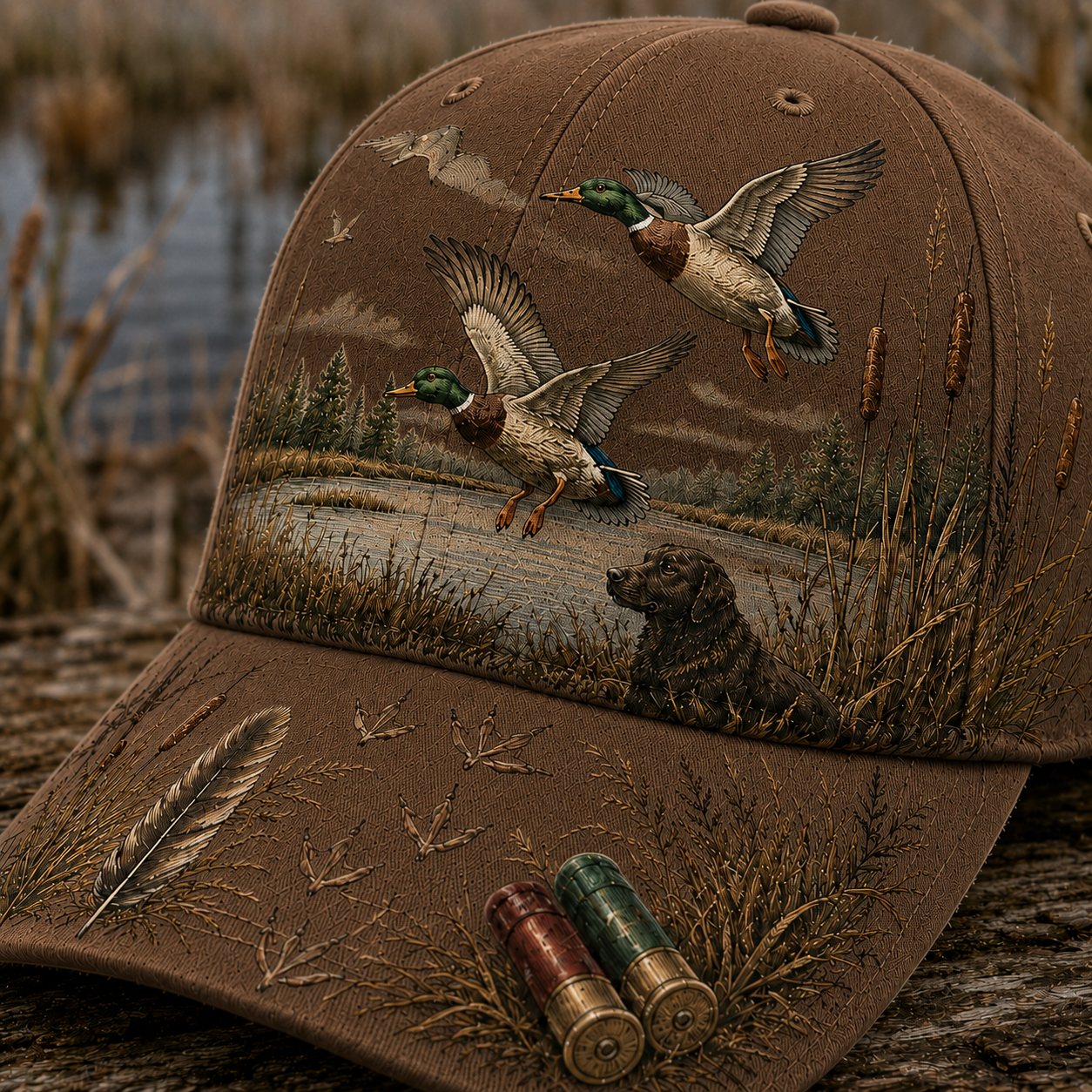 🦆DUCK HUNTING WILD & READY HAT