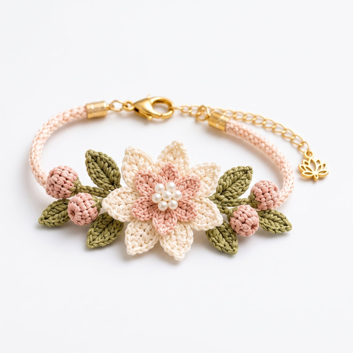 DIY Nature-Inspired Crochet Bracelet Kit