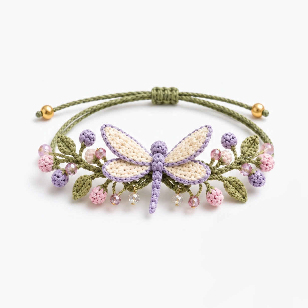 DIY Nature-Inspired Crochet Bracelet Kit