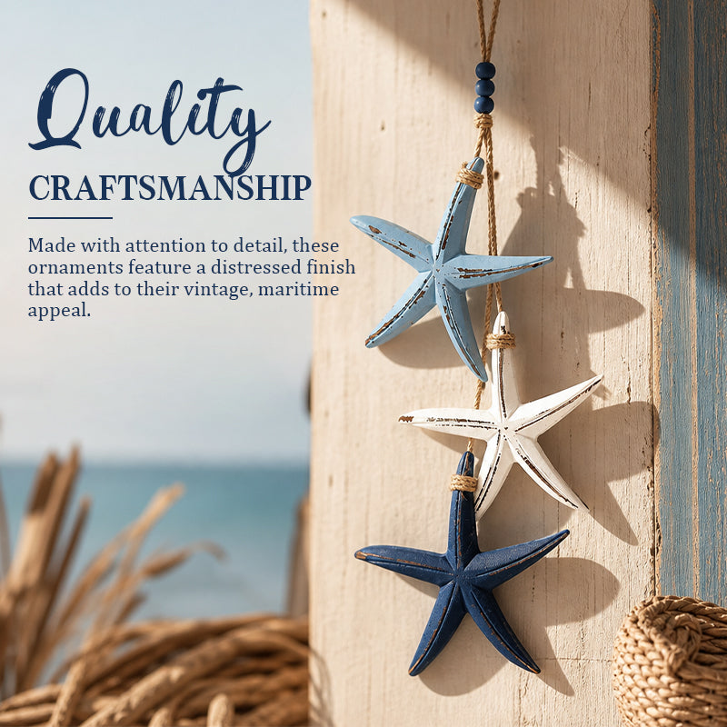 🌊Mediterranean Decorative Starfish & Fish Hanging Ornaments