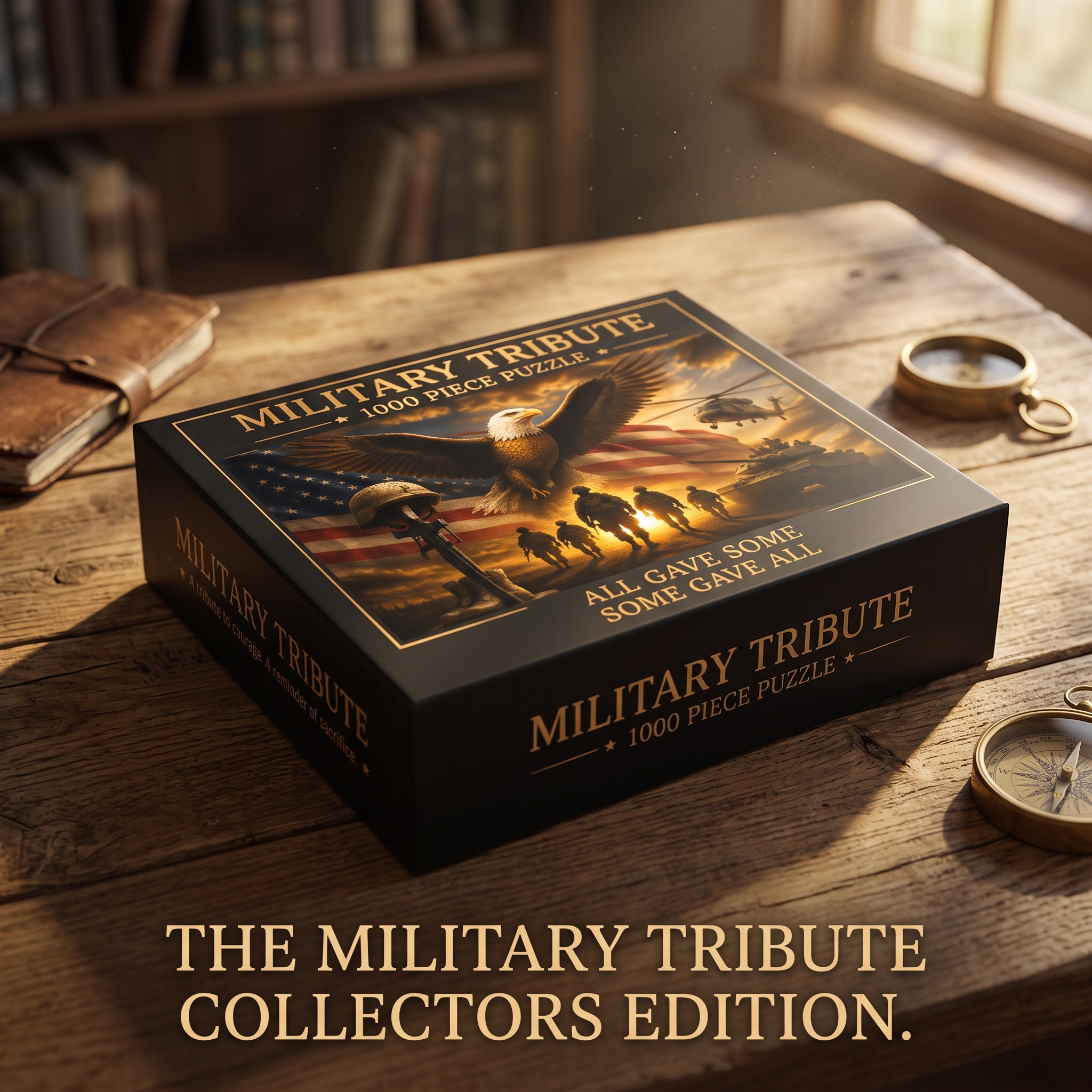 Military Tribute 1000-Piece Jigsaw Puzzle