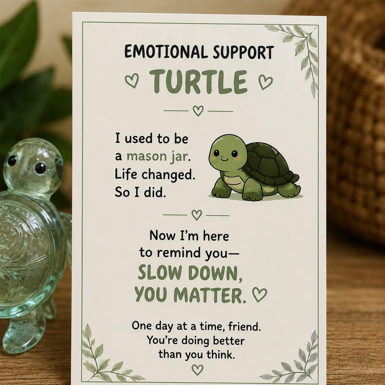 💌Emotional Support Animal Gift Set