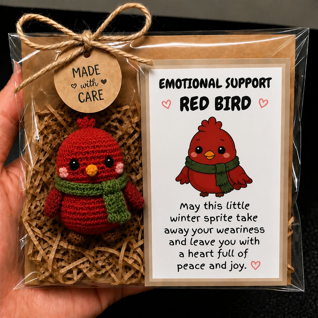 🎁💕 Handmade Christmas Therapy Plush Crew🎄✨