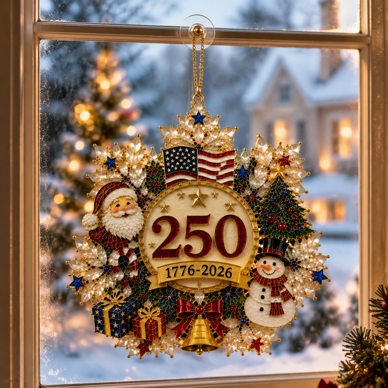 🔥Snowflake Christmas Tree Ornament