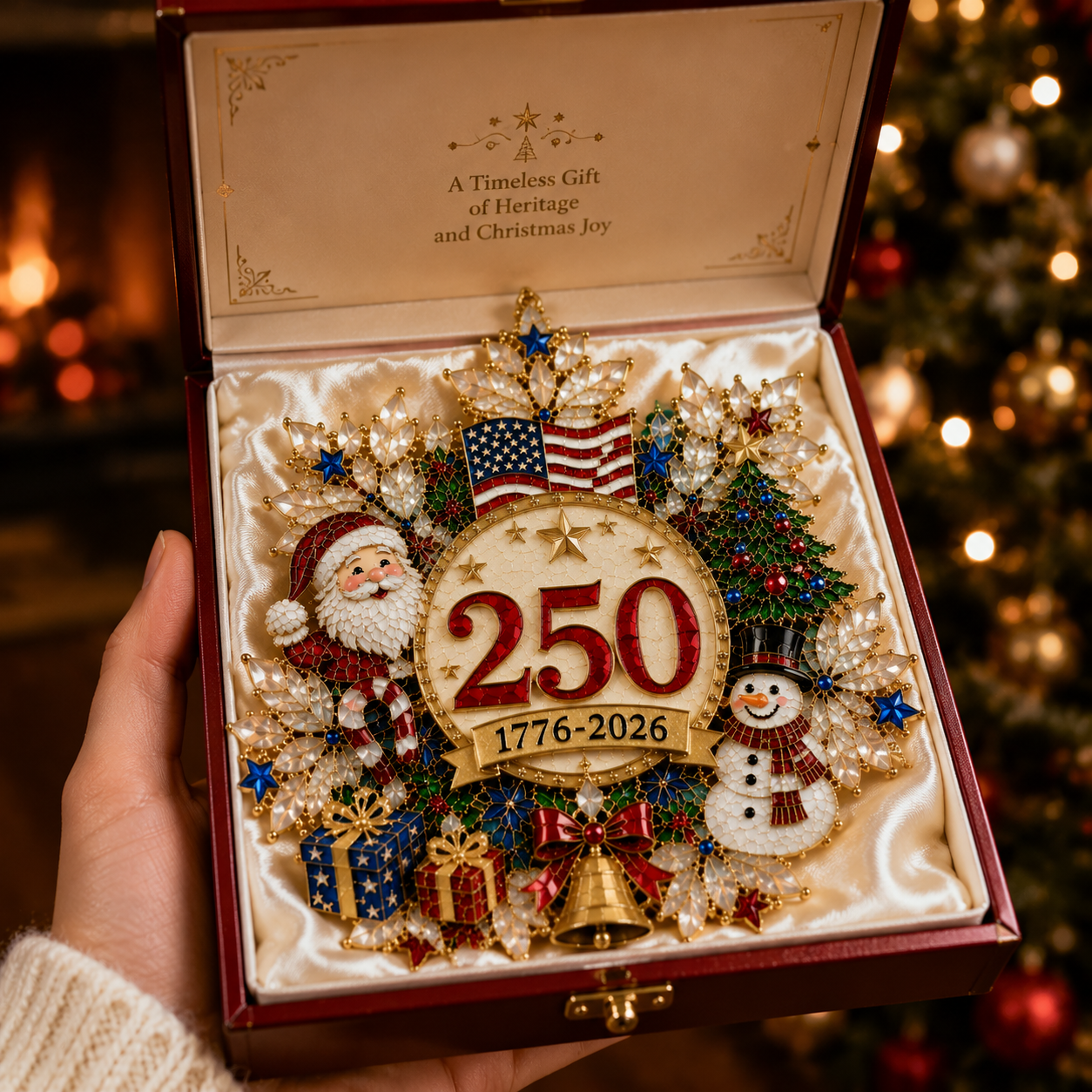🔥Snowflake Christmas Tree Ornament