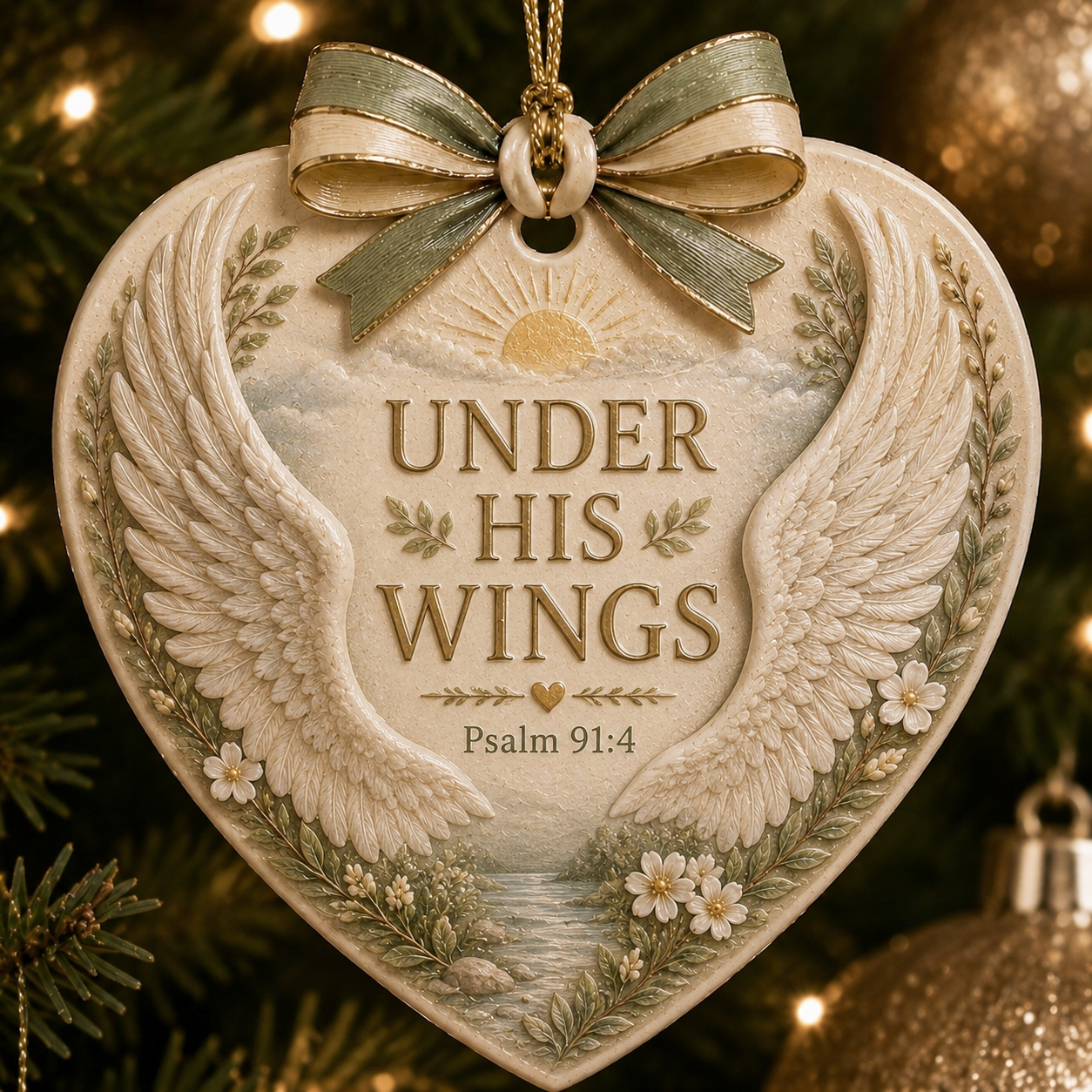 ✝️ Christian Faith x Christmas Ornament