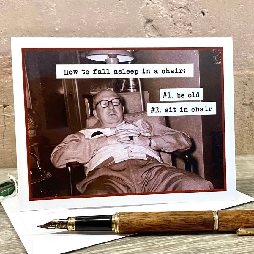 Funny Vintage Photo Greeting Card