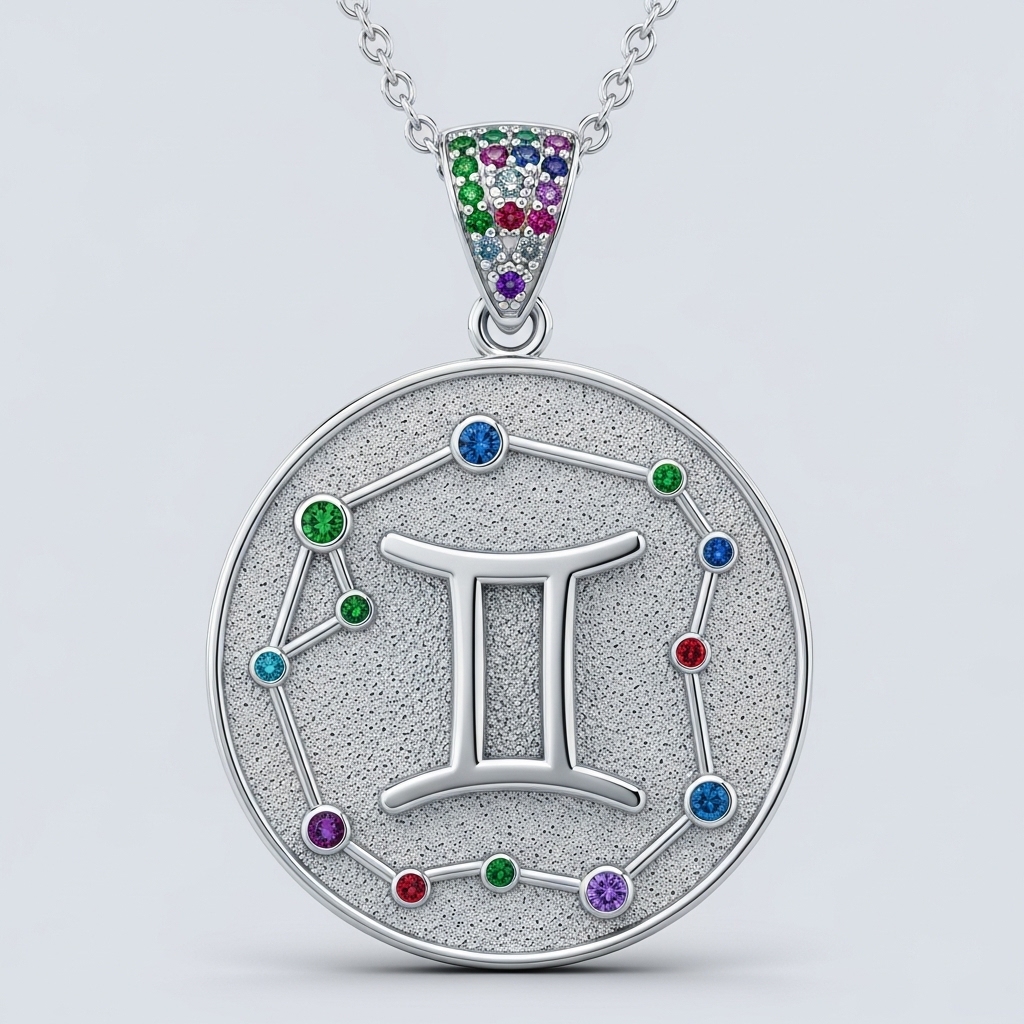 Zodiac Star Gem Necklace