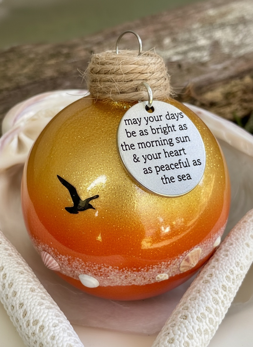 Coastal Serenity Collection: Ocean-Inspired Ornaments