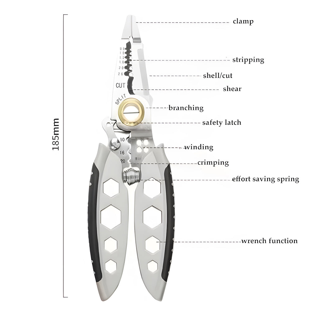 🔥New Upgrade Multi-Purpose Professional Wire Stripping Tool