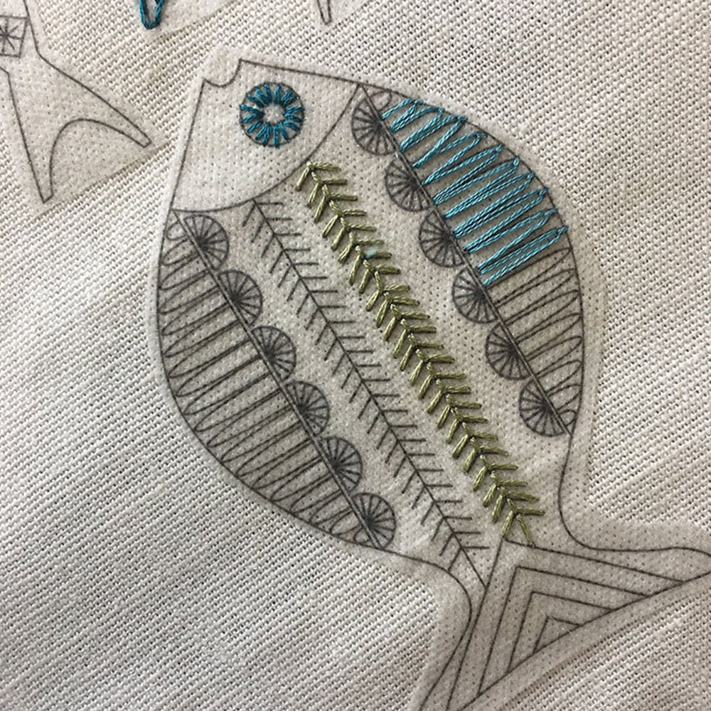 DIY Water Soluble Embroidery Transfers