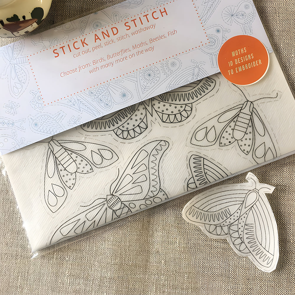 DIY Water Soluble Embroidery Transfers