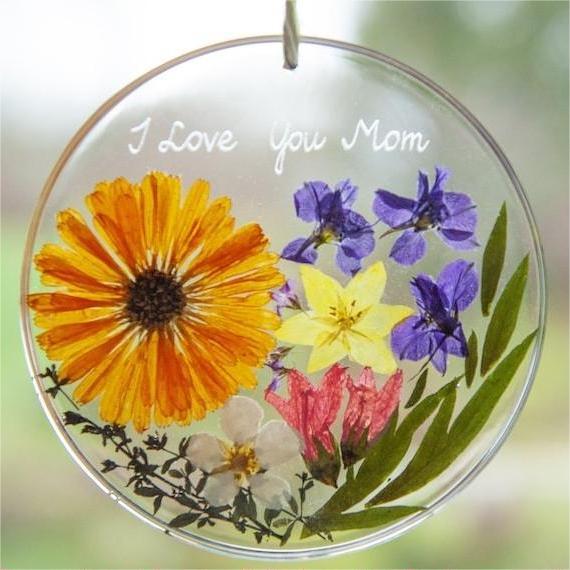 🎁Gift for Mother's day🎁Mother's Day Resin Wreath Hanging Decoration