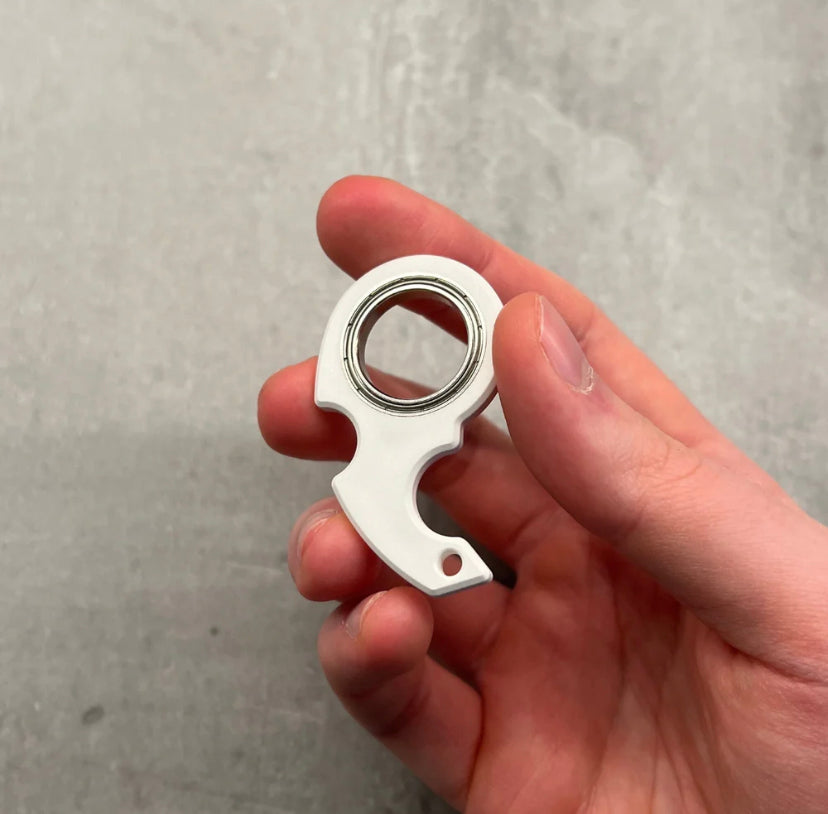 Funny Metal Keychain Fidget Spinner