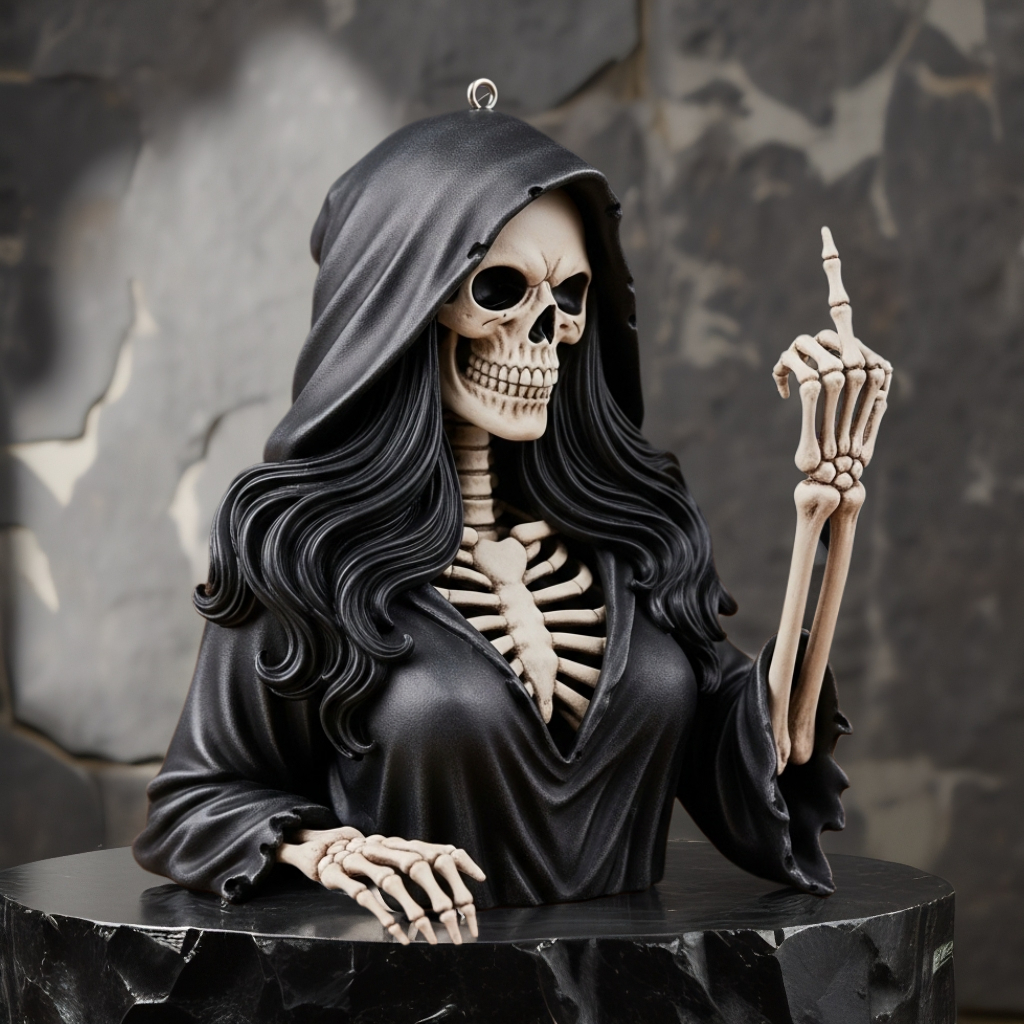 Dark Humor Reaper Decor