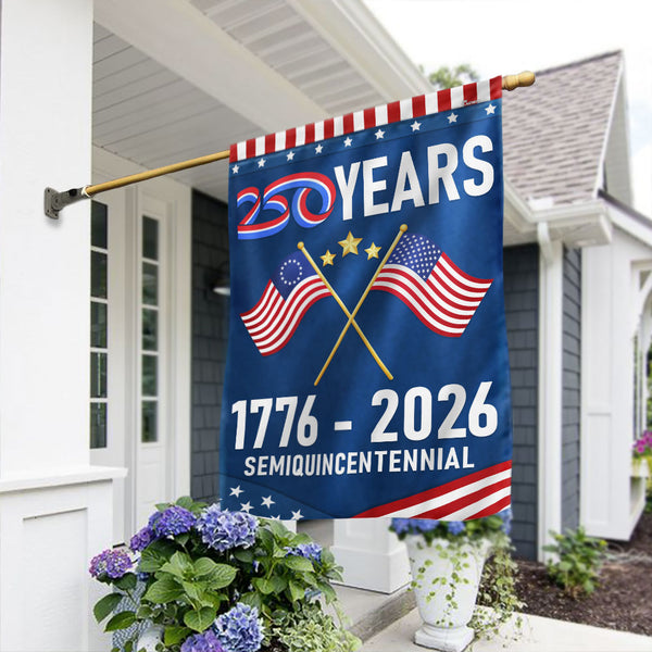 America 250th Anniversary US Semiquincentennial Flag