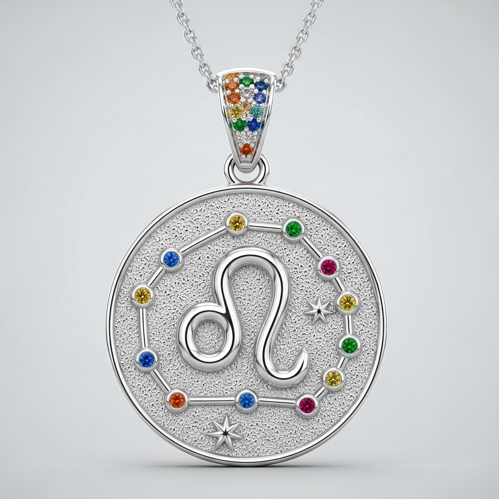 Zodiac Star Gem Necklace