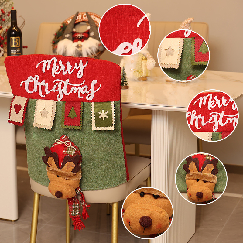 78% off now – Cute Christmas Chair Covers