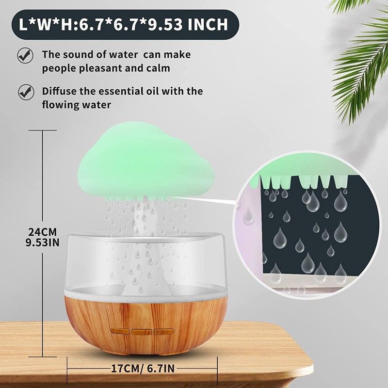 🍄🌧️Hot Sale 50% Off - Rain Cloud Humidifier