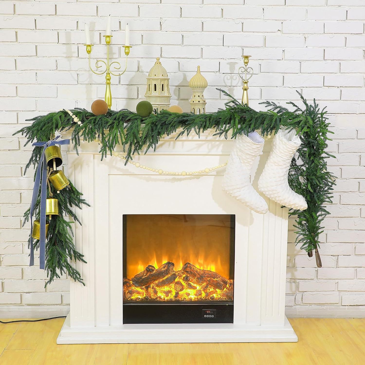 🌲Real-touch Cedar Evergreen Artificial Christmas Garland