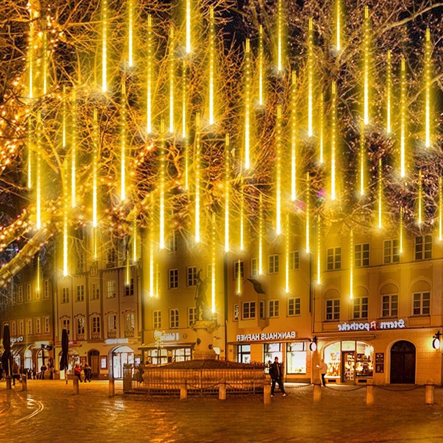 🎄LED Meteor Shower Rain Lights for Christmas & Party Decoration