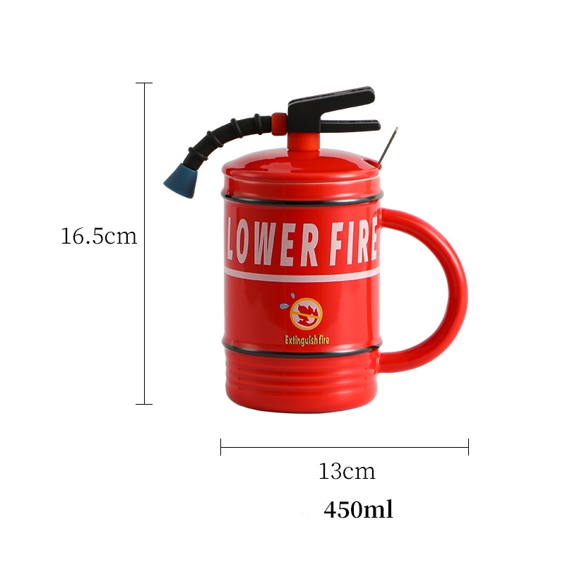 🧯Fire Extinguisher Shaped Mug