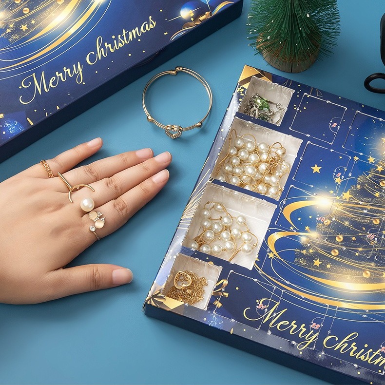 🎄 Christmas Jewelry Advent Calendar – Countdown with Style 🎄