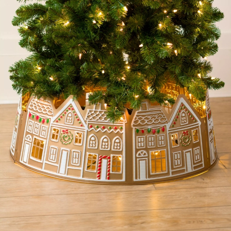 Christmas Pre-Sale 50% OFF🎄LED Gingerbread Christmas Tree Collar