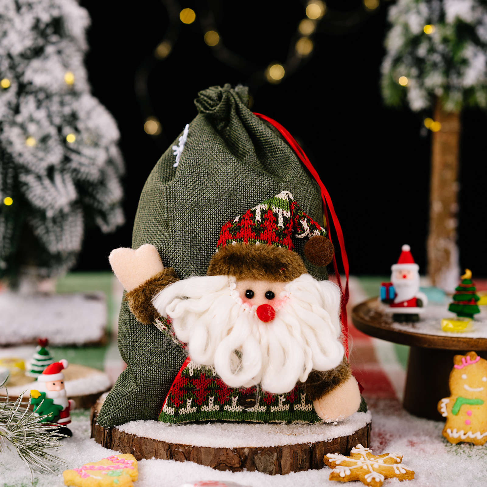 3D Drawstring Christmas Bags🎅