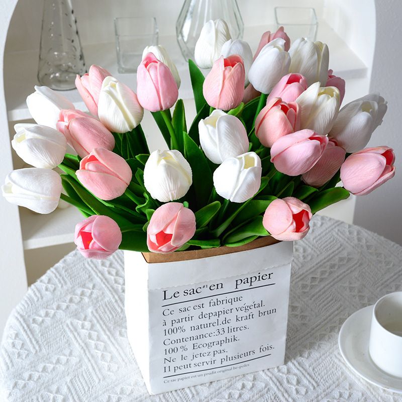 🌷Outdoor Artificial Tulip Flowers - 1 Bundle Of 7 PCS