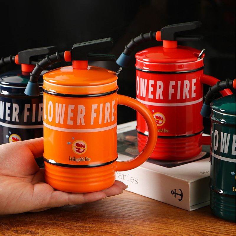 🧯Fire Extinguisher Shaped Mug