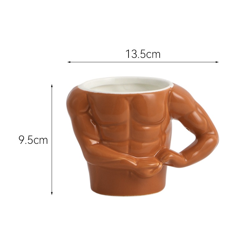💪 Muscle Greeting Cup – The Boldest Way to Drink Your Coffee