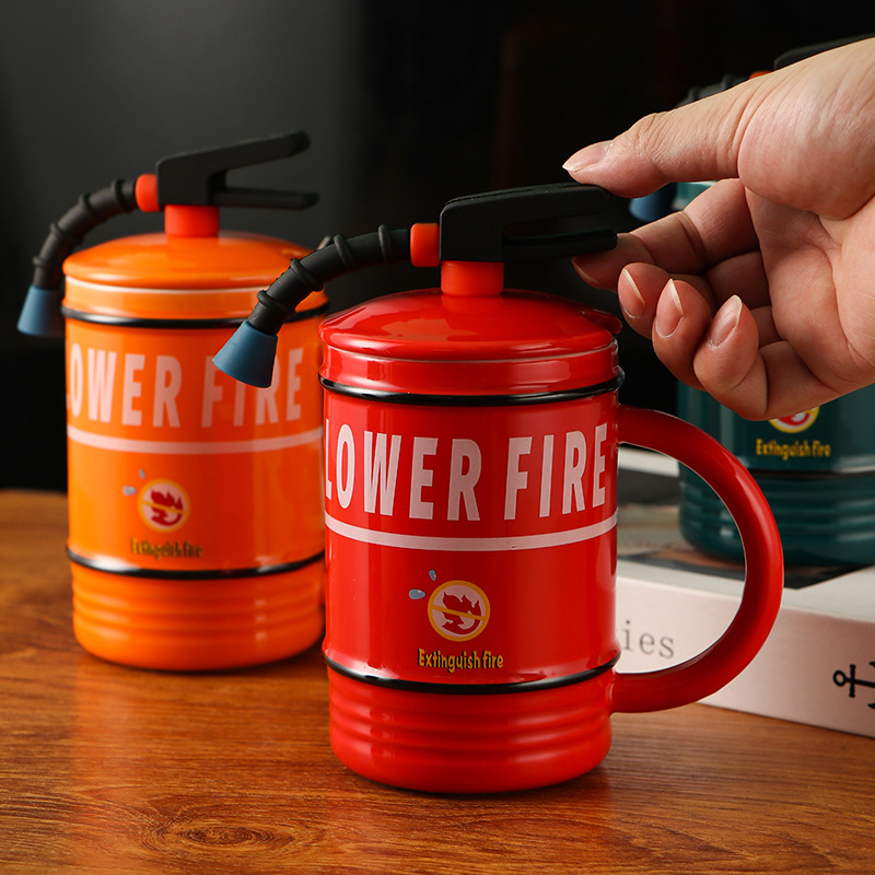 🧯Fire Extinguisher Shaped Mug