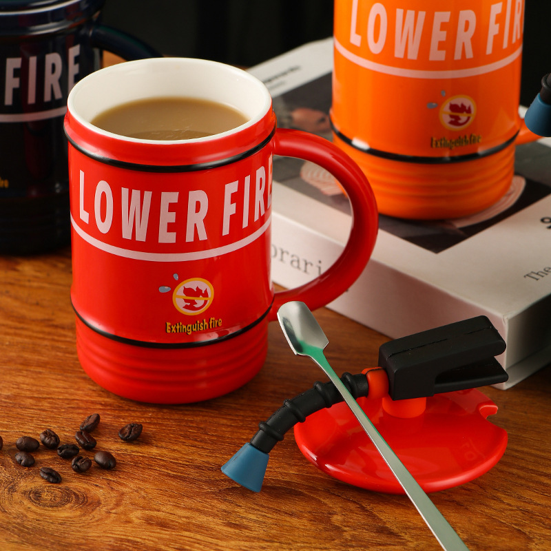 🧯Fire Extinguisher Shaped Mug