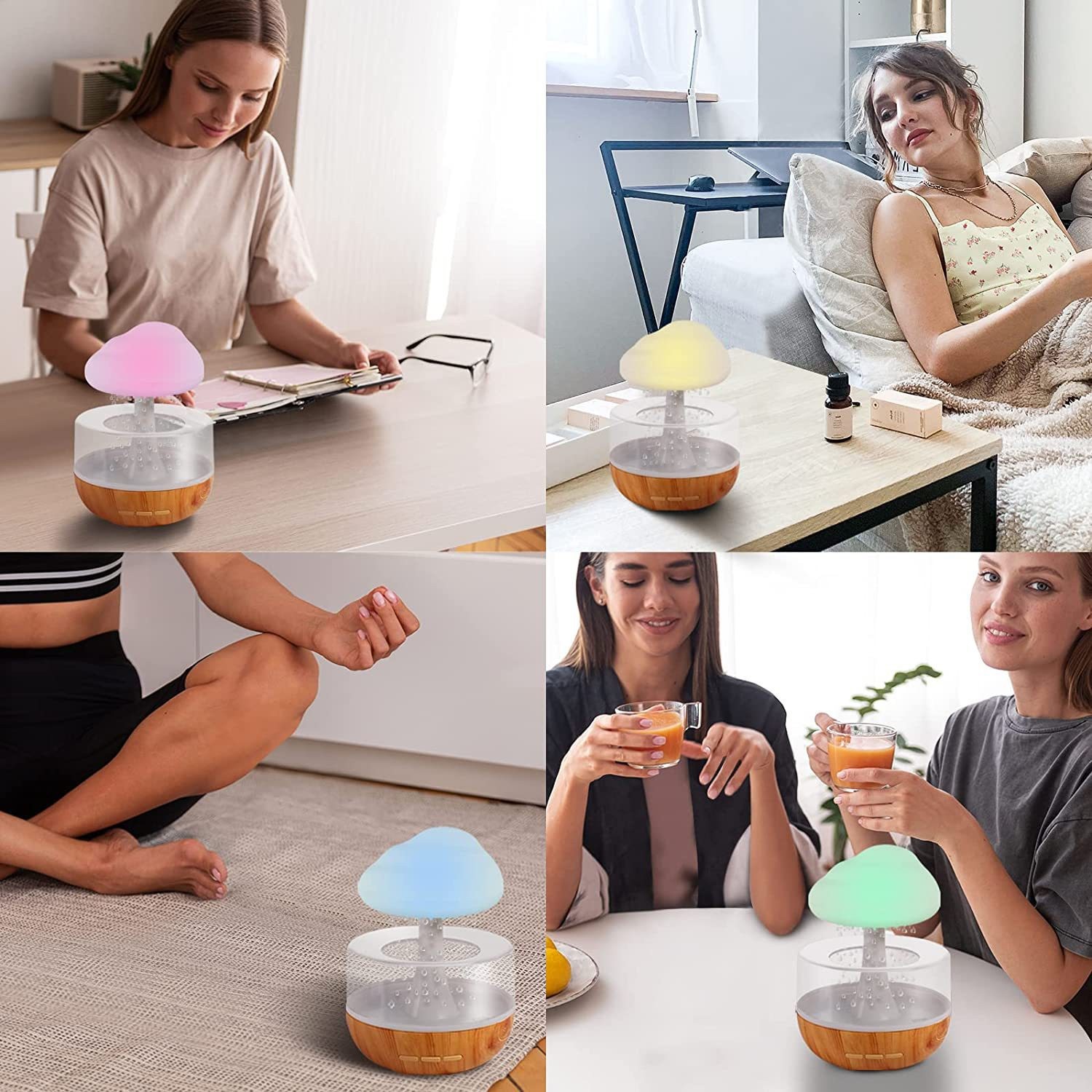 🍄🌧️Hot Sale 50% Off - Rain Cloud Humidifier