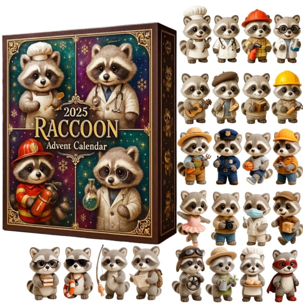 🎄🦝Raccoon Advent Calendar 2025 