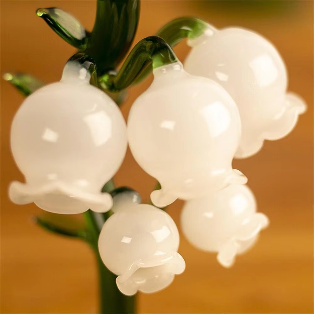 🍷Bell Orchid Wine Glass