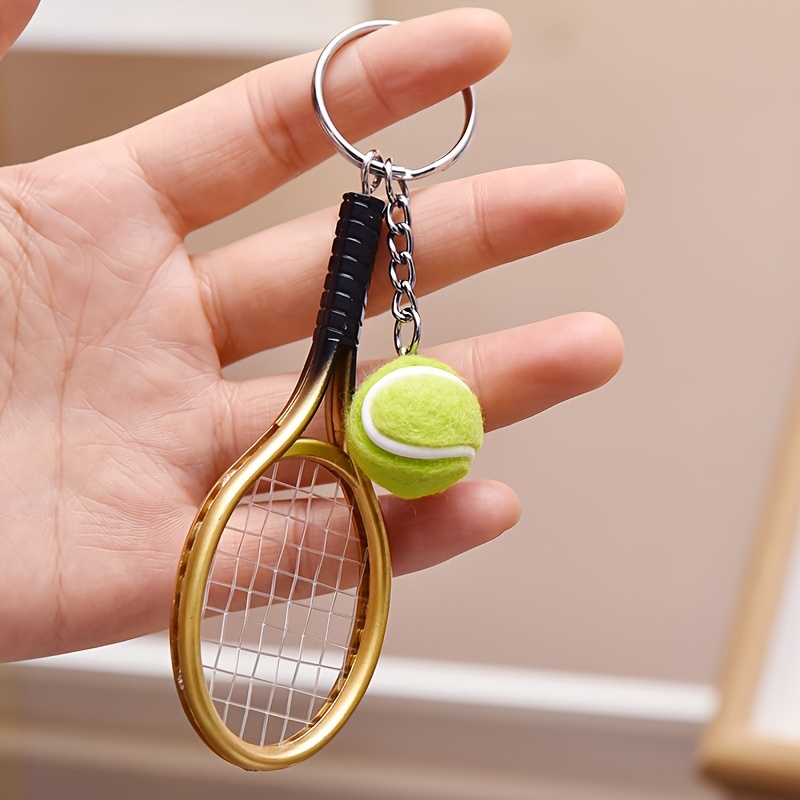 🔥HOT SALE 50 OFF🎾Mini Tennis Racket Keychain
