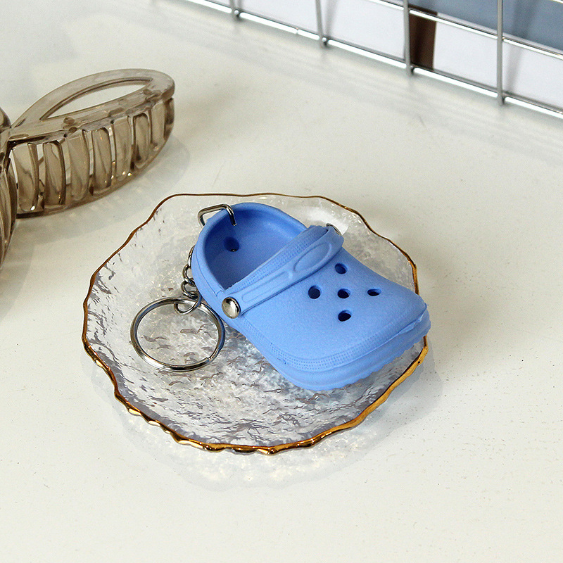 Mini Crocs Shoe Keychain